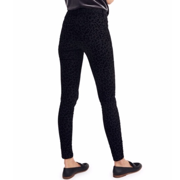 Madewell jeans - black cheetah - Picture 2 of 4